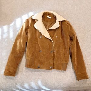 NORDSTROM BP- CORDUROY SHERPA JACKET XS